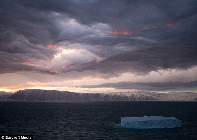 Terrifying Beauty of Clouds Gathering over Greenland
