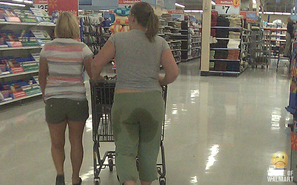 The fine shoppers of  Walmart