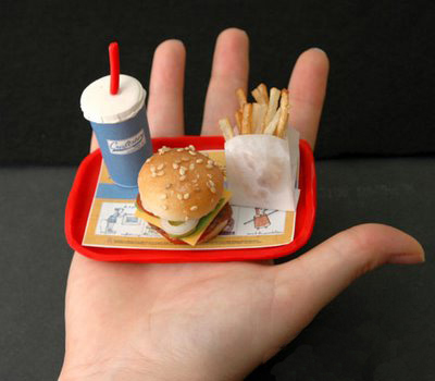 World's Smallest Cheesburger