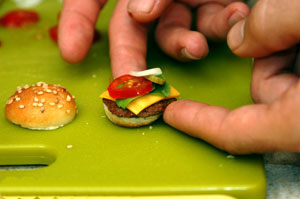 World's Smallest Cheesburger