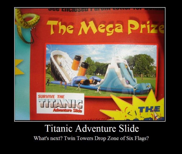 What's next? Twin Tower Drop Zone of Six Flags?
