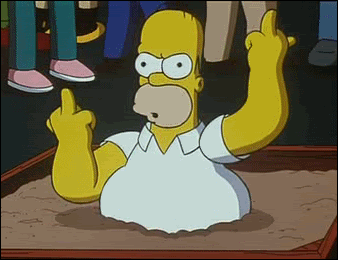 Don't make Homer mad!