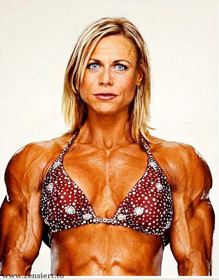 Muscle chicks are scary