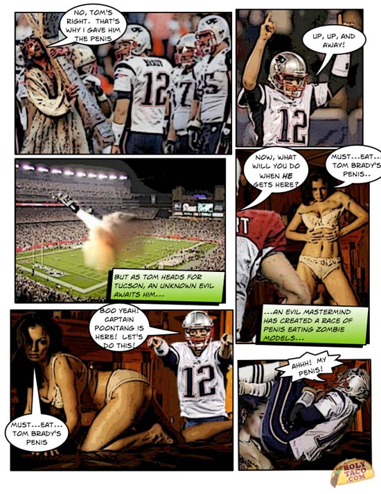 Tom Brady Comic book