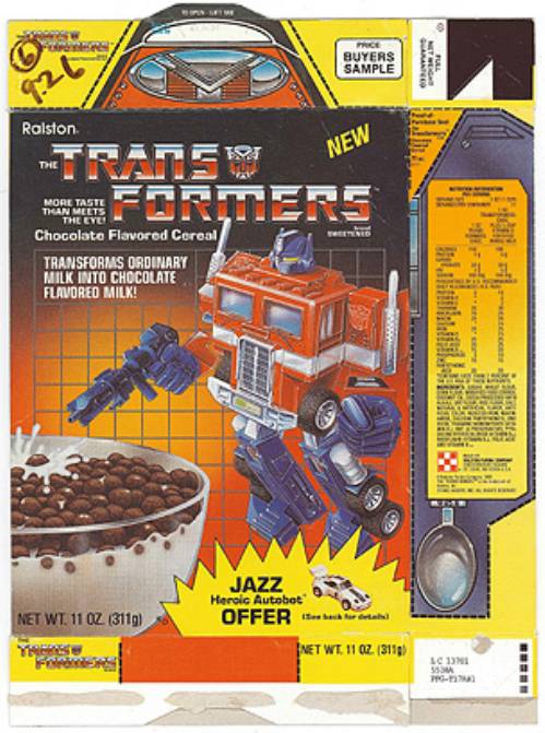 Kid Cereal of 80s
