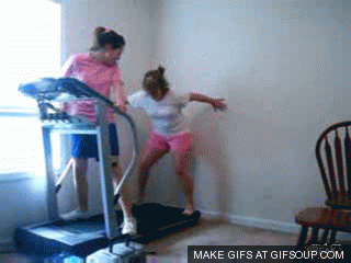 treadmill breakdance