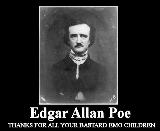 Edgar Allan Poe sucks
