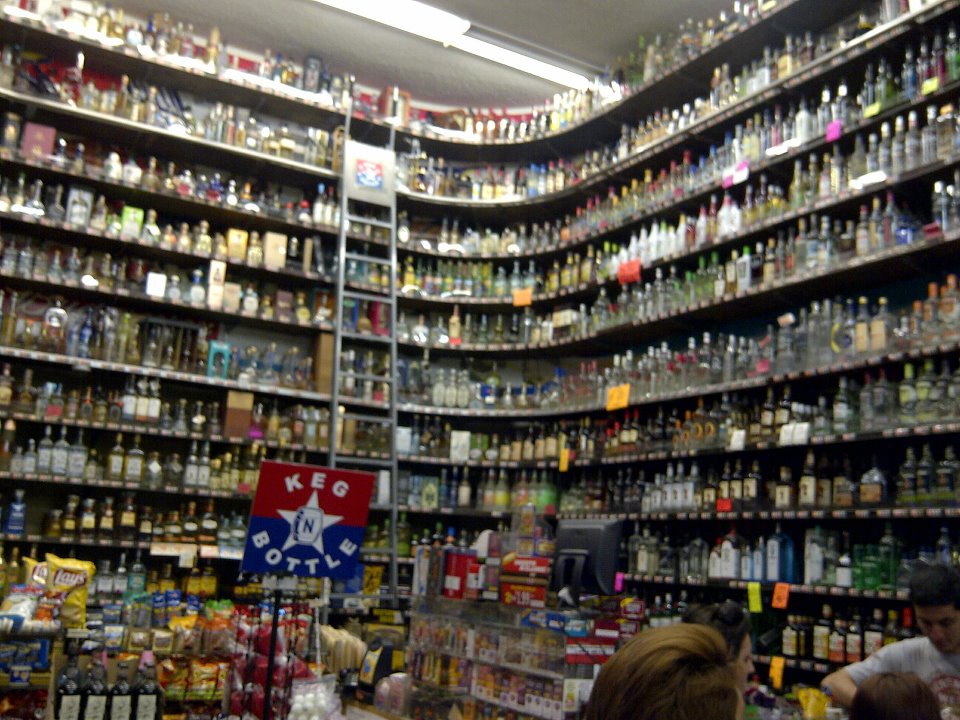 Yeah, i'll have some of that Hennessy, 9th shelf, 42nd over...