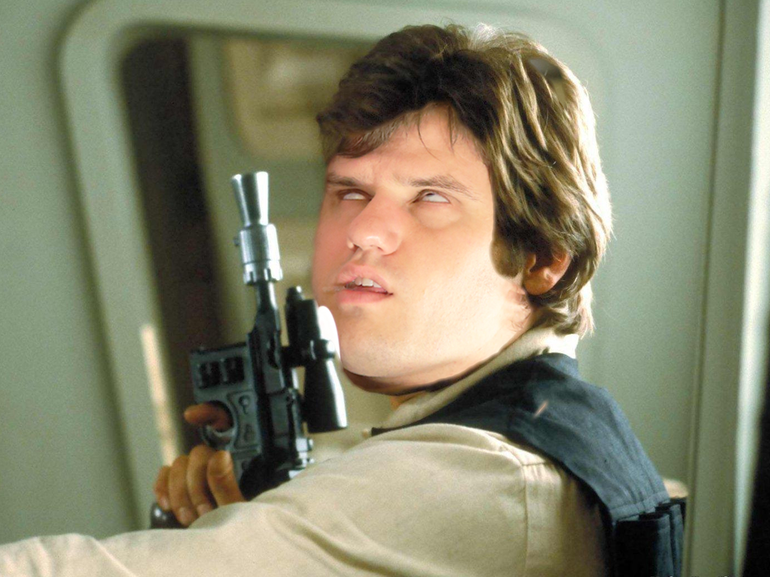 My man as Han Solo