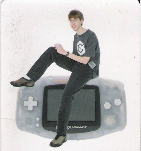 The Gameboy Portrait. For when you want people to remember that you were never going to get laid.