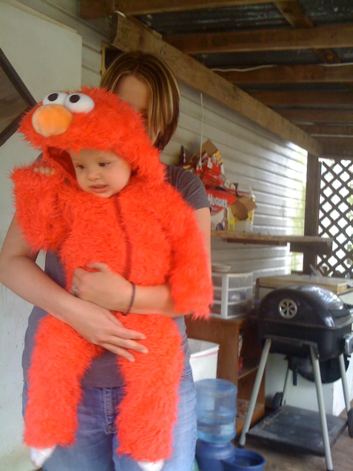Elmo ate my bebe!
