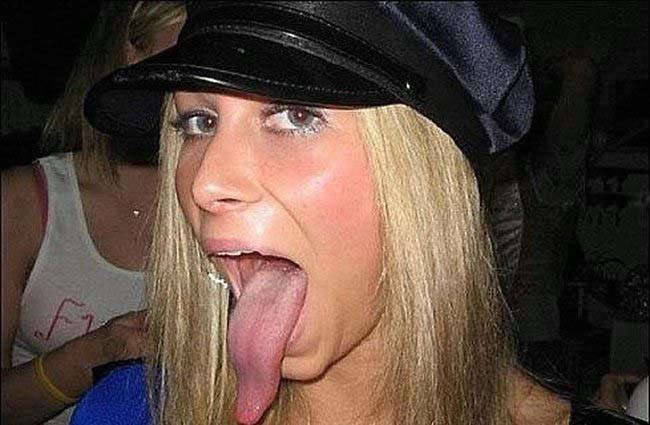 Babes With Long Tongues Can Lick Better