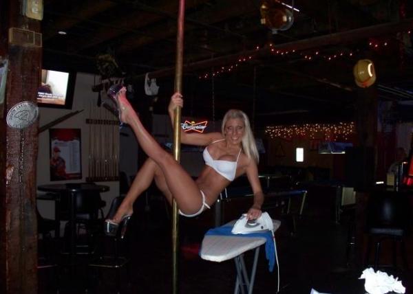 any women that can do laundry while pole dancing.......Well nuff said