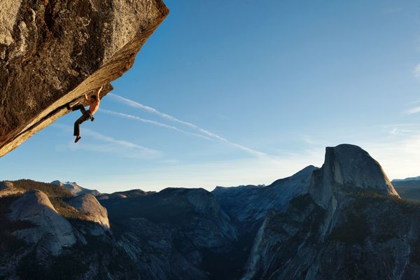 Free Soloing in Yosemite National Park