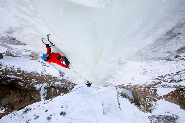 Ice Climbing the South Fork River Valley, Wyoming