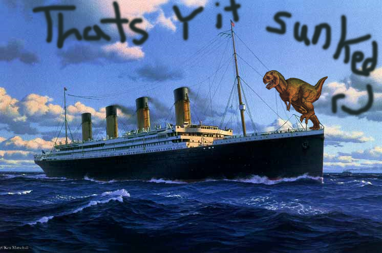 How the Titanic really sunk!!!