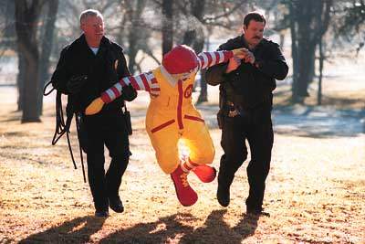 After a long exhausting search, the notorious gang leader Ronald McD has been caught