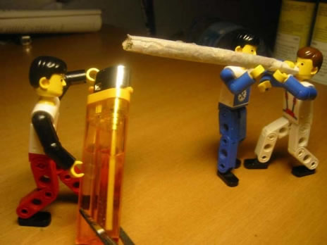 The legos will toke it up.