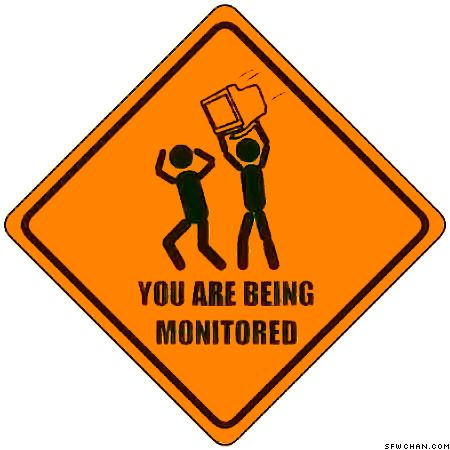 Your being monitored