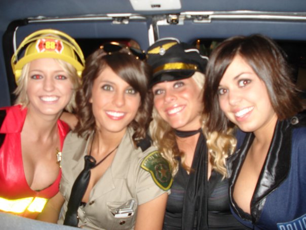 SEXY COLLEGE HALLOWEEN PARTY GIRLS!!!