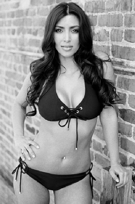 Kim Kardashian Bikini Shoot!
