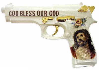 In god we trust,everybody else will be shot.