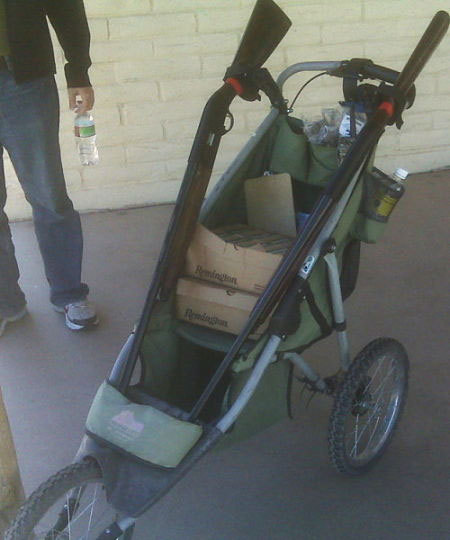 Say hello to the new and versatile Dual Shotgun Pram. Someone up for parent of the year award.