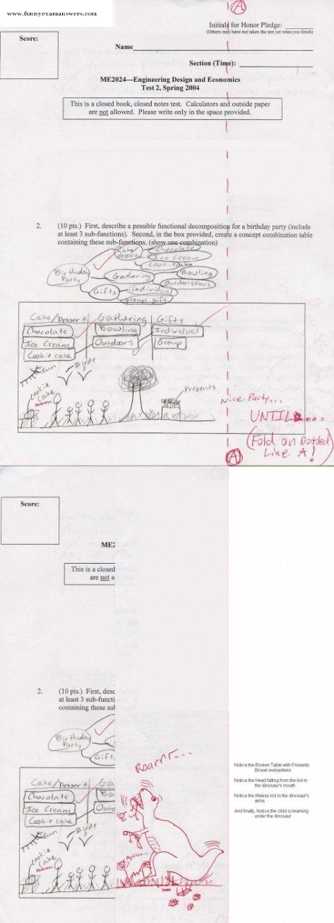 funny exam answers