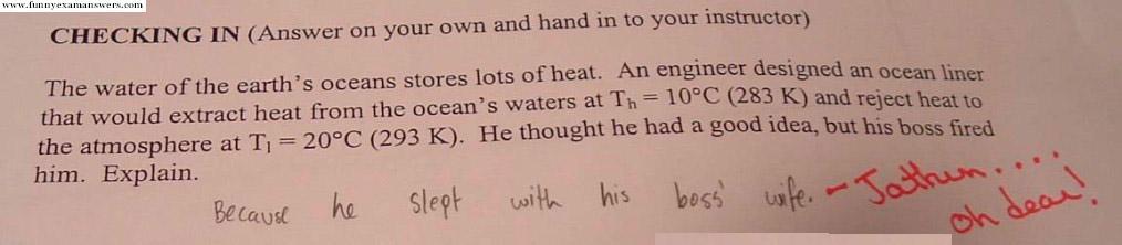 funny exam answers cont.