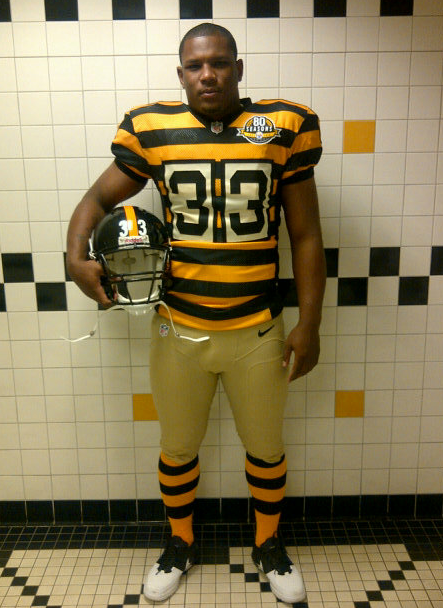 2. Steelers again with the hamburgler look is a close second.