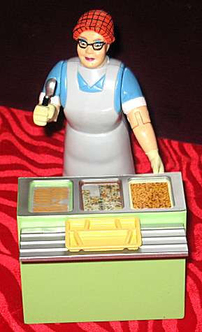 Who wouldn't want a lunch lady ACTION figure