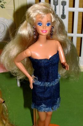 Barbie stuffed with $500