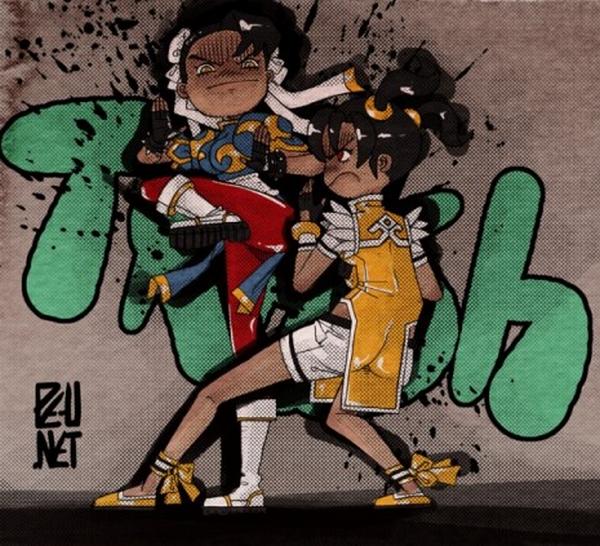 Street Fighter Graffiti