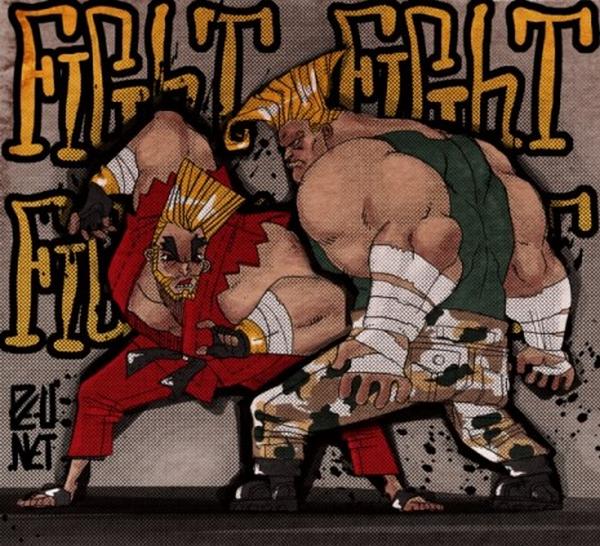 Street Fighter Graffiti