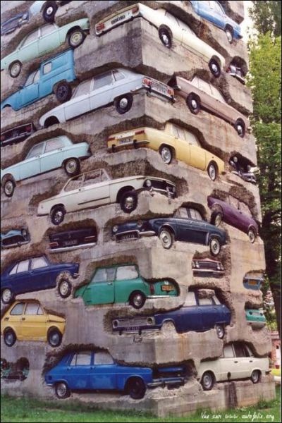 long term parking art