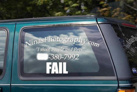 inappropriate mottos - ography.com NinasPhotography, "I shoot People and Pets." 3807992 Fail