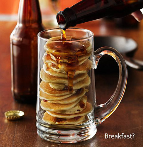 beer for breakfast - Breakfast?
