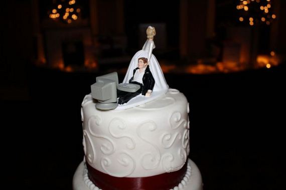 funny wedding cake designs