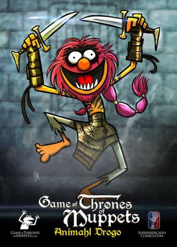 game of thrones muppets - Same hrone is SISuppets Animahl Drogo Game Thrones Movetskim Supermercaex Comics.Com