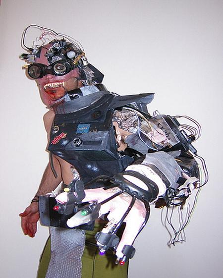 diy cyborg costume