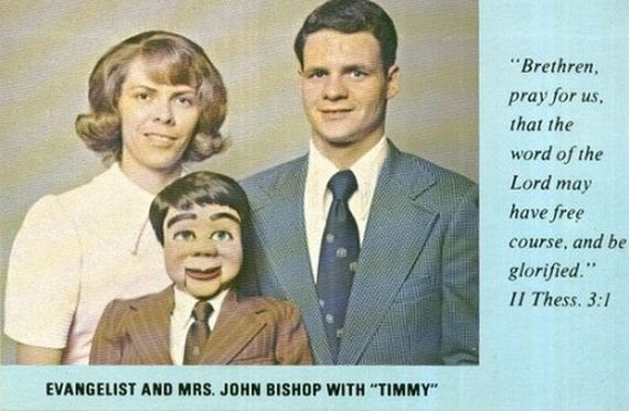 ventriloquist albums - "Brethren, pray for us, that the word of the Lord may have free course, and be glorified." Ii Thess. Evangelist And Mrs. John Bishop With "Timmy"