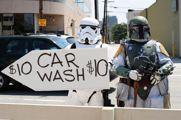 Star Wars Car Wash