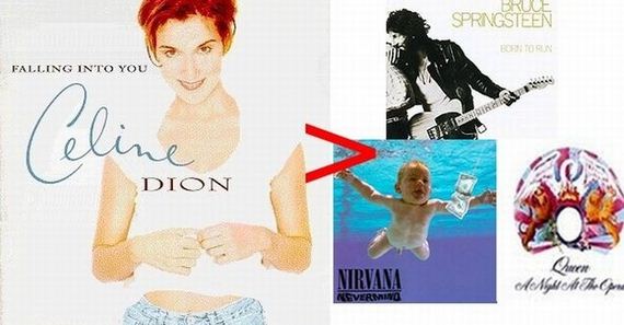 Celine Dion’s “Falling Into You” sold more copies than any Queen, Nirvana, or Bruce Springsteen record