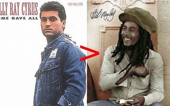 People actually bought Billy Ray Cyrus’ album “Some Gave All…” 20 million people. More than any Bob Marley album