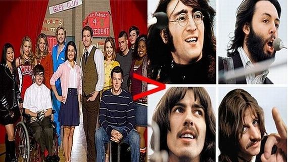 The cast of “Glee” has had more songs chart than the Beatles