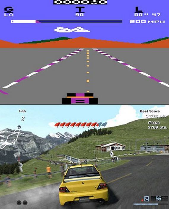 Pole position VS. Gran Turismo 5