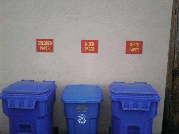 I guess even recycling can be considered racist.