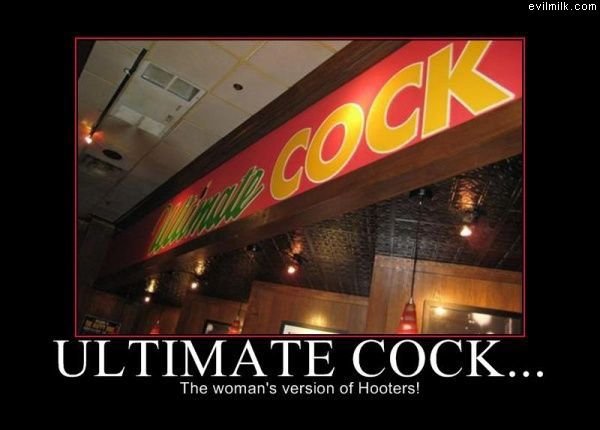 Well, men have hooters...