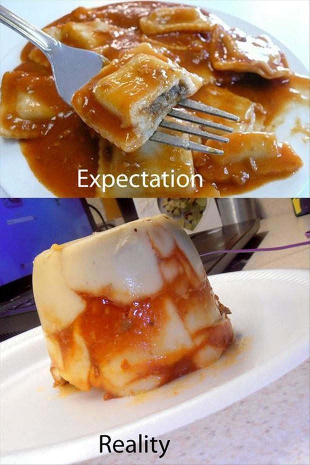 Funny expectations vs reality