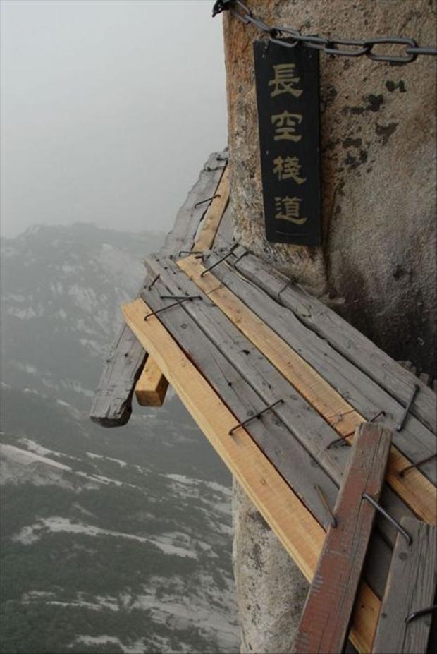 Most dangerous hiking trail in the world